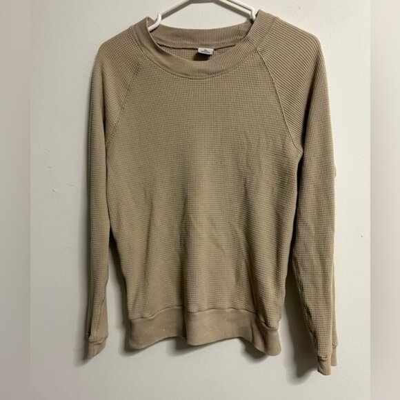 TNA Brown Waffleknit Long Sleeve Shirt - Picture 1 of 3